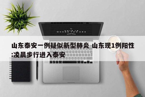 山东泰安一例疑似新型肺炎 山东现1例阳性:凌晨步行进入泰安