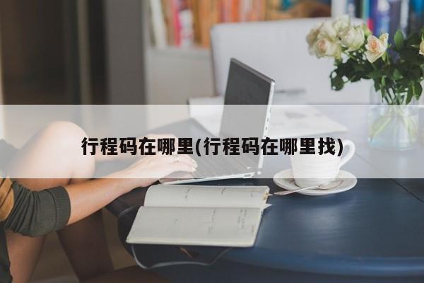 行程码在哪里(行程码在哪里找)